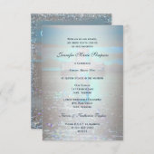 確認の穏やかな水 招待状 (正面/裏面)