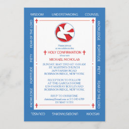 確認の精神的な贈り物の境界への招待状 招待状