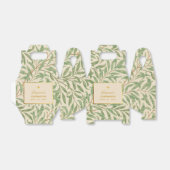 確認の緑の葉モリスの葉フーゴールド フェイバーボックス (折り畳みなし)