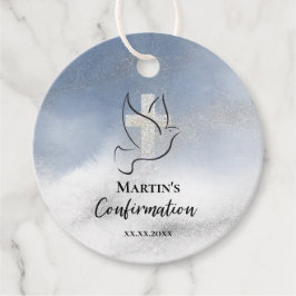 確認の青い大理石 フェイバータグ