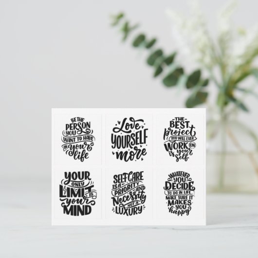 確認はがき ポストカード (スタンド正面)