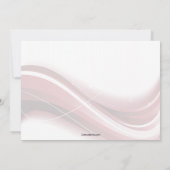 確認ウェーブ招待状 招待状 (裏面)