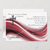 確認ウェーブ招待状 招待状 (正面/裏面)