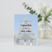 確認カスタム写真教会 インビテーションポストカード (スタンド正面)