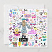 確認カードまたはダウンロード シーズンカード (正面)