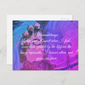 確認カードマナアキタンガ ポストカード (正面/裏面)