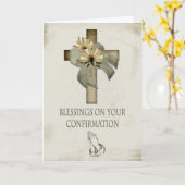 確認カード カード (黄色い花)