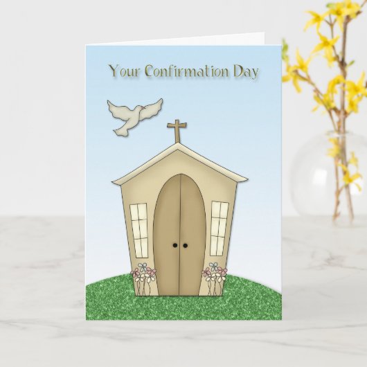 確認カード カード (黄色い花)