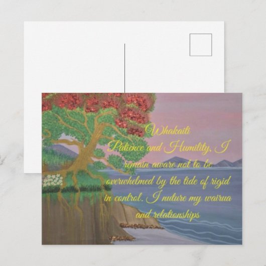 確認カード ポストカード (正面/裏面)