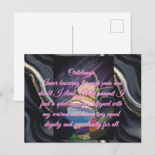 確認カード ポストカード (正面/裏面)