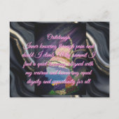 確認カード ポストカード (正面)