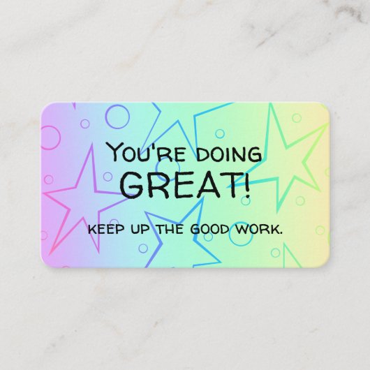 確認カード 名刺 (正面)