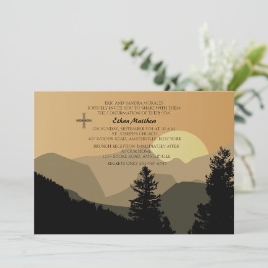 確認サンライズ招待状 招待状 (スタンド正面)