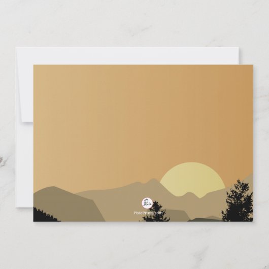 確認サンライズ招待状 招待状 (裏面)