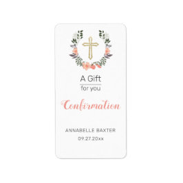 確認スタイリッシュフローラクロスマンドサニタイザー ラベル