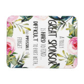 確認スポンサーギフト真のサ素晴らしンサ マグネット (横)