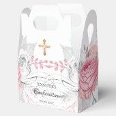 確認ピンクフローラ銀モダン女 フェイバーボックス (オープン)