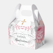 確認ピンクフローラ銀モダン女 フェイバーボックス (正面サイド)