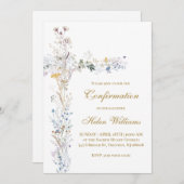 確認フローラクロス 招待状 (正面/裏面)