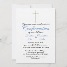 確認ブルーツインズクリスホワイト 招待状