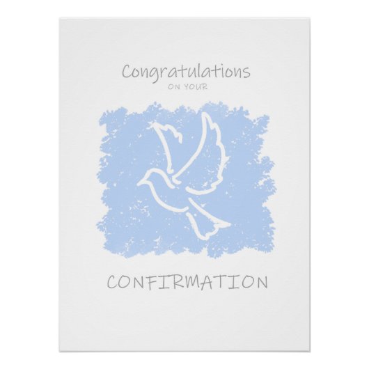 確認ポスターおめでとうございます ポスター (正面)