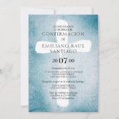 確認モダンスペインの 招待状 (正面)