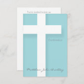 確認モダン招待状カラーの選択2 招待状 (正面/裏面)