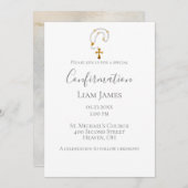 確認ロザリーシンプルイベント 招待状 (正面/裏面)