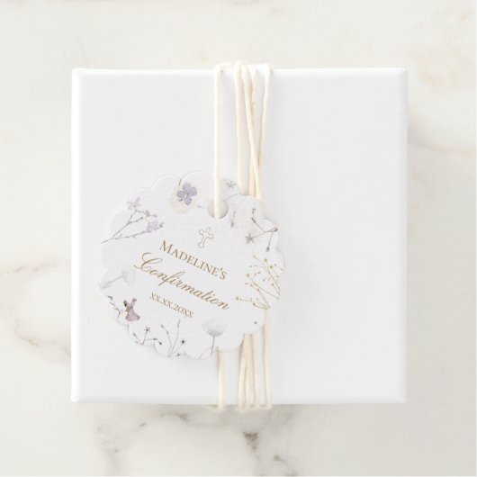 確認ワイルドフラワーメッセージカード フェイバータグ (インサイチュ)