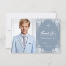 確認ヴィンテージダスティブルーシルバーボーイ写真