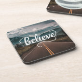 確認信じ自然コースターセット コースター (左側)