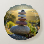 確認円枕 ラウンドクッション (裏面)