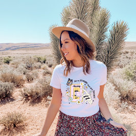 確認前向きシャツ(グラフィック感動的) Tシャツ