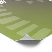 確認前向きマニフェスト完璧な体の健康 ポスター (角)