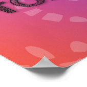 確認前向きマニフェスト完璧な体の健康 ポスター (角)