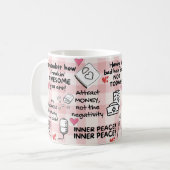 確認前向きライセンス実用ナースマグカップ コーヒーマグカップ (正面左)