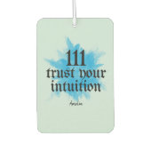 確認前向き引用文表示 カーエアーフレッシュナー (正面)