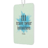 確認前向き引用文表示 カーエアーフレッシュナー (左)