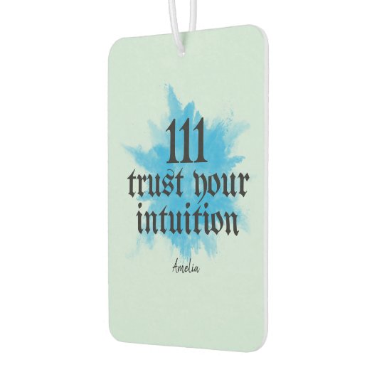 確認前向き引用文表示 カーエアーフレッシュナー (左)