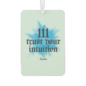 確認前向き引用文表示 カーエアーフレッシュナー (裏面)