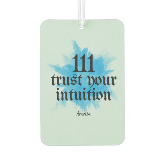 確認前向き引用文表示 カーエアーフレッシュナー (裏面)