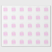 確認包装紙 ラッピングペーパー (フラット)