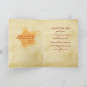 確認及び聖餐のお祝いの恵み カード (内部)