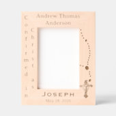 確認名の刻印フレーム レーザー彫刻フレーム (正面)