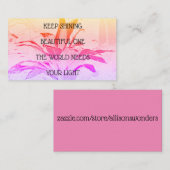 確認名刺のギフト挿入カスタマイズ可能 名刺 (正面/裏面)