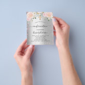 確認女子シルバーピンクフローラ招待 チラシ (手)