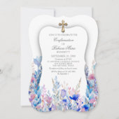 確認女子招待状 招待状 (正面)