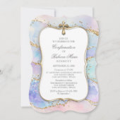 確認女子招待状 招待状 (正面)