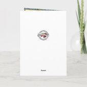 確認宗教ピンクのバラの聖餐式 シーズンカード (裏面)