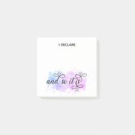 *~*確認意思抽象芸術BLOB I DECLARE ポストイット